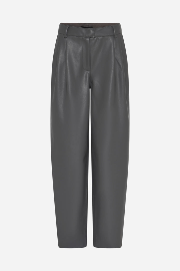 Bruuns Bazaar Women VeganiBBBarrel bukser Bukser Dark Grey
