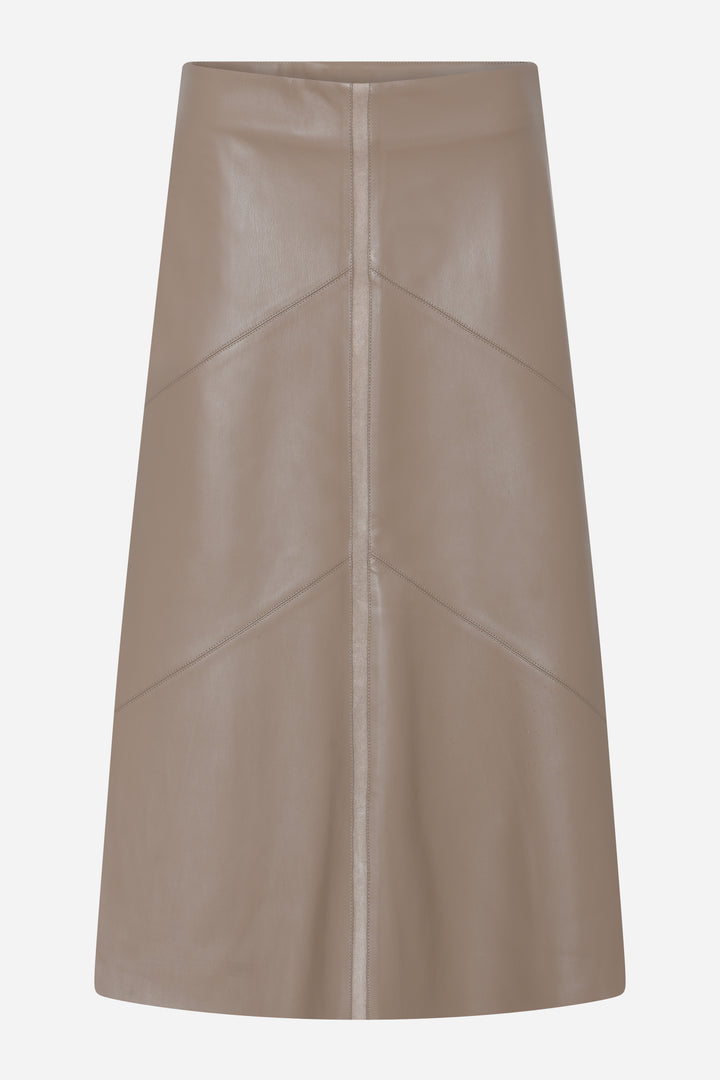 Bruuns Bazaar Women VeganiBBEleen nederdel Nederdele Silver Mink