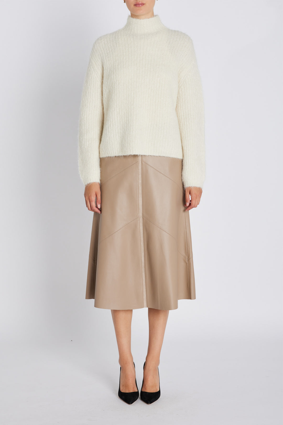Bruuns Bazaar Women VeganiBBEleen nederdel Nederdele Silver Mink