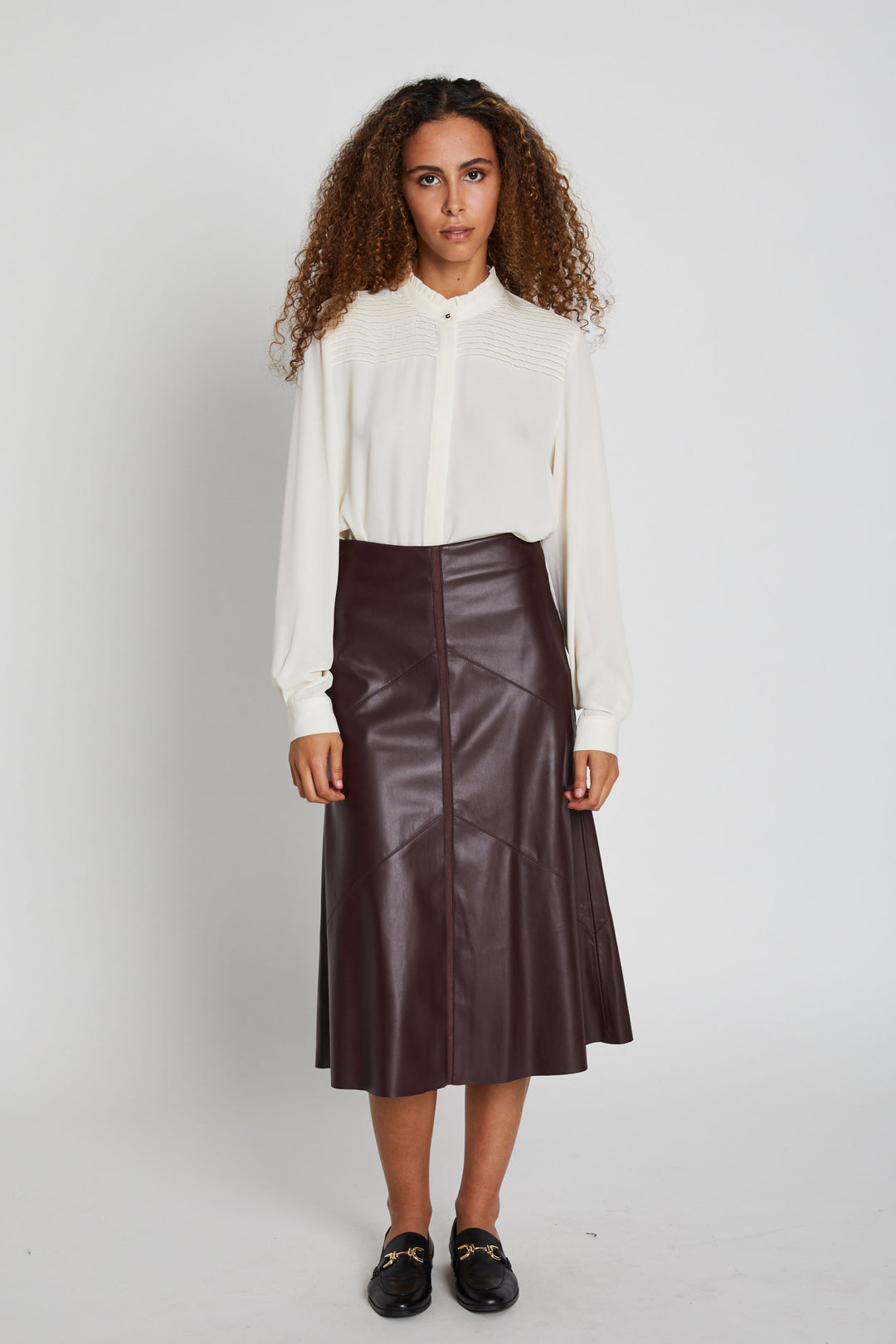 Bruuns Bazaar Women VeganiBBEleen nederdel Skirt Sassafras