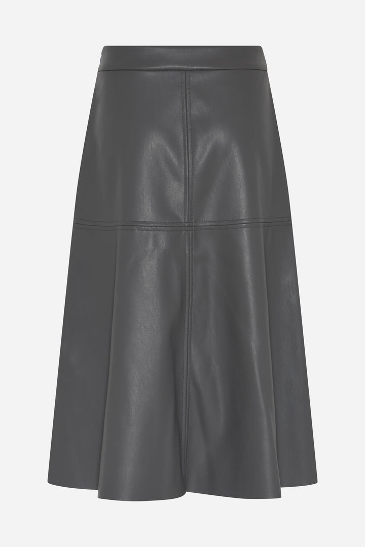 Bruuns Bazaar Women VeganiBBImma nederdel Nederdele Dark Grey