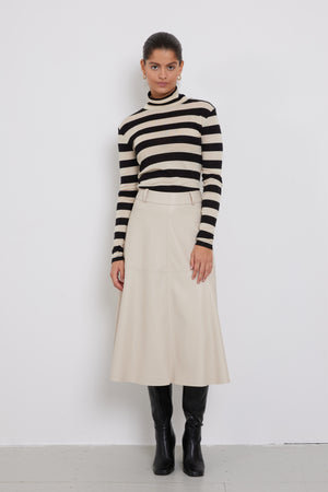 Bruuns Bazaar Women VeganiBBImma nederdel Nederdele Chateau Grey
