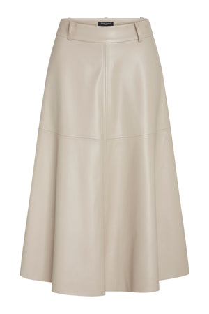 Bruuns Bazaar Women VeganiBBImma nederdel Nederdele Silver Cloud