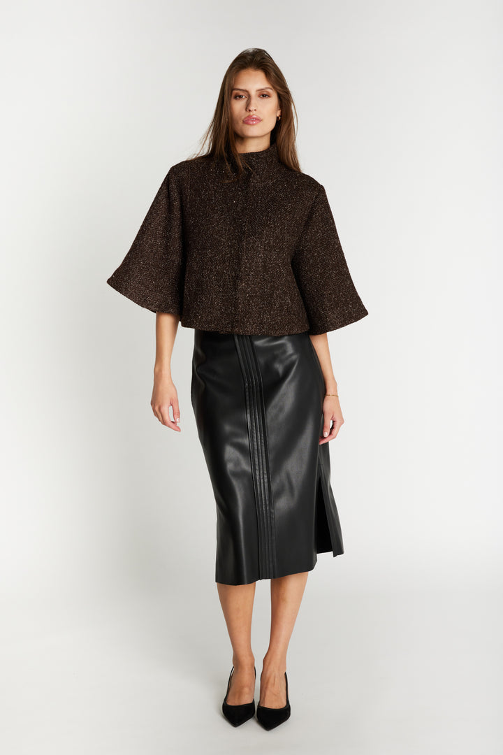 Bruuns Bazaar Women VeganiBBSiansa nederdel Nederdele Black