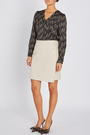 Bruuns Bazaar Women VeganiBBVistina nederdel Nederdele Chateau Grey