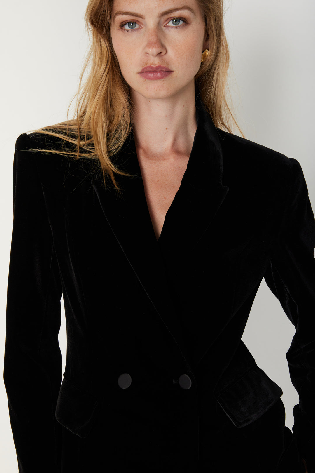 Bruuns Bazaar Women VelvetBBTuxi blazer Blazere Black