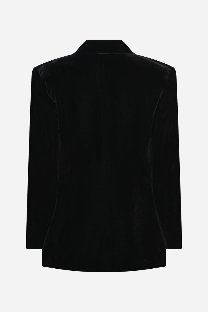 Bruuns Bazaar Women VelvetBBTuxi blazer Blazere Black