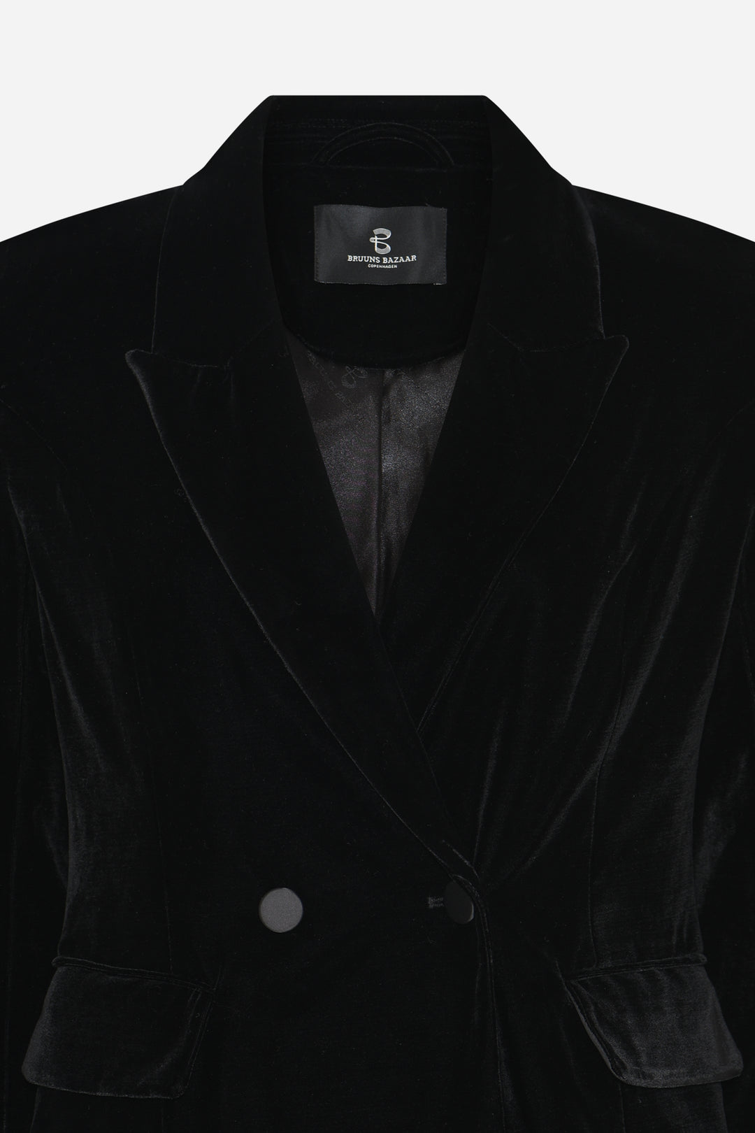 Bruuns Bazaar Women VelvetBBTuxi blazer Blazere Black