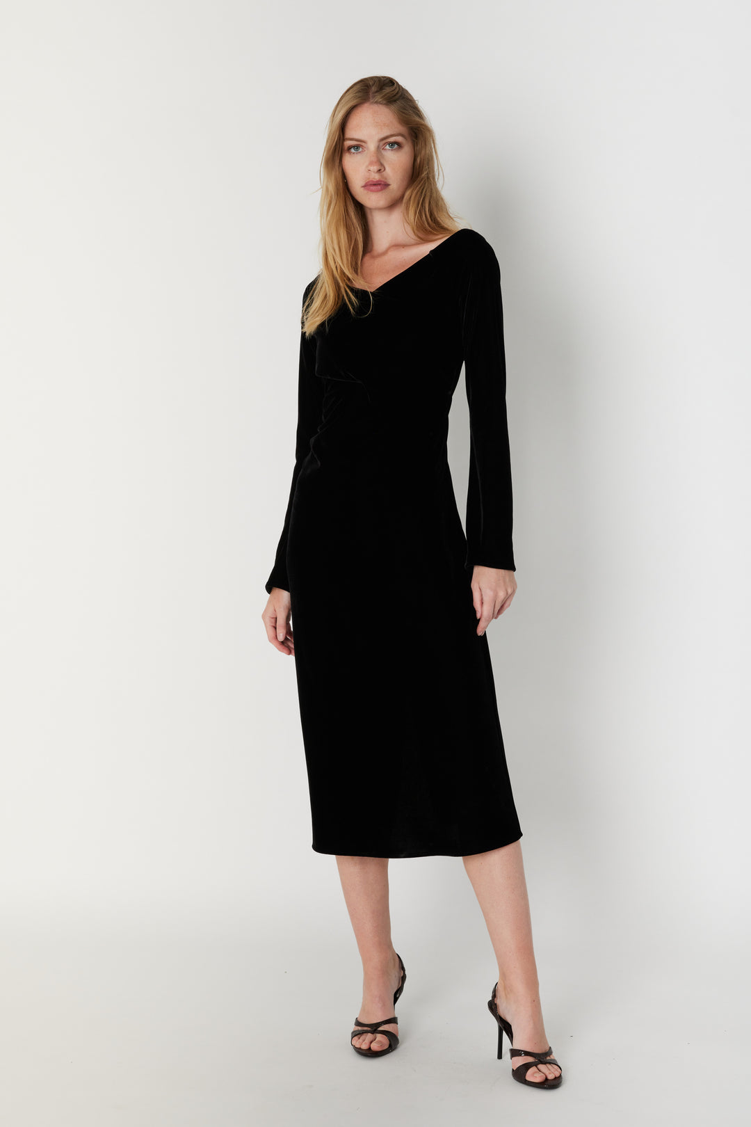 Bruuns Bazaar Women VelvetBBVaina kjole Kjoler Black