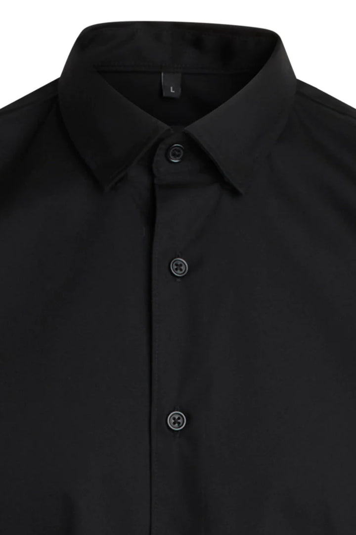 Bruuns Bazaar Men VicBBEssense shirt Shirts Black
