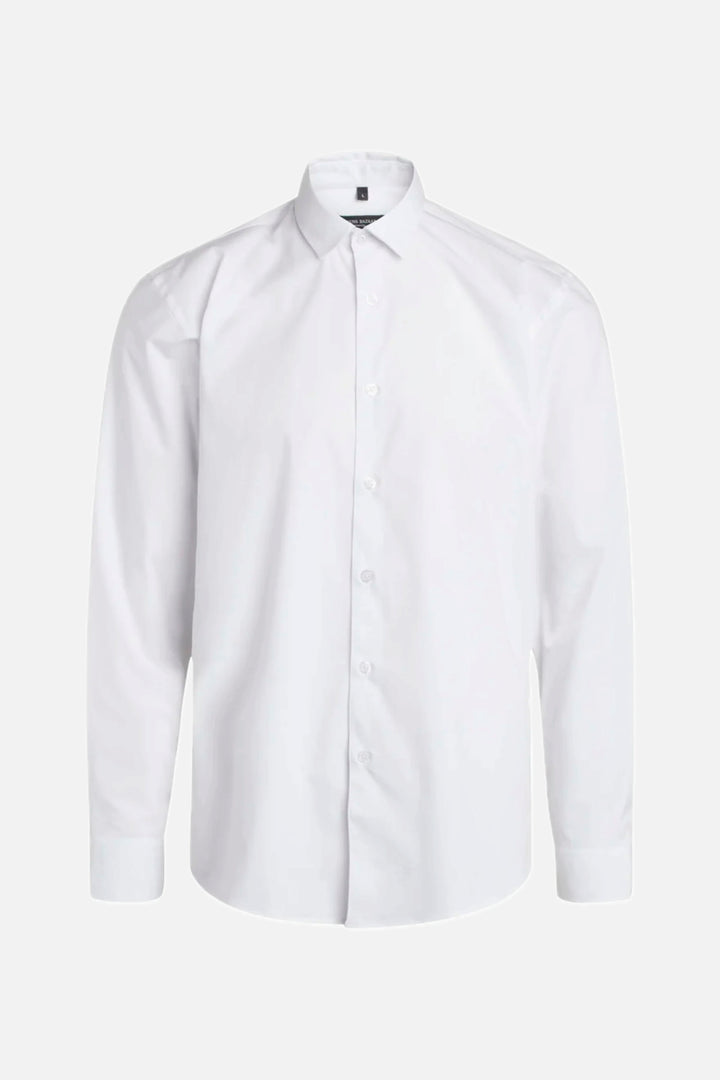 Bruuns Bazaar Men VicBBEssense shirt Skjorter White