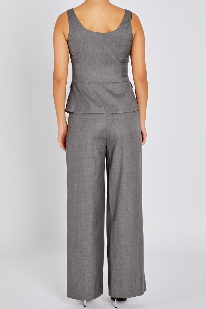 Bruuns Bazaar Women WaterlilyBBBeatus vest Vest Grey Melange