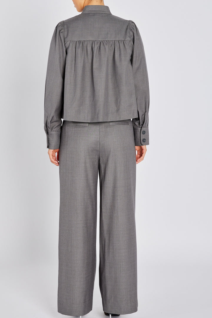 Bruuns Bazaar Women WaterlilyBBTindra blazer Blazere Grey Melange