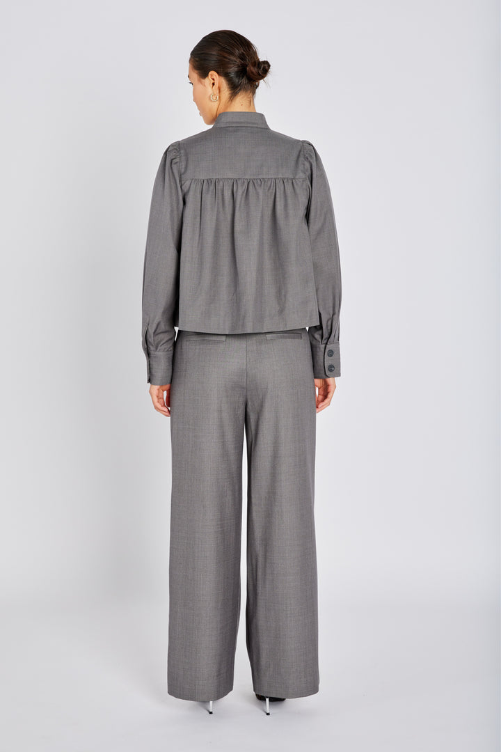 Bruuns Bazaar Women WaterlilyBBVala bukser Bukser Grey Melange