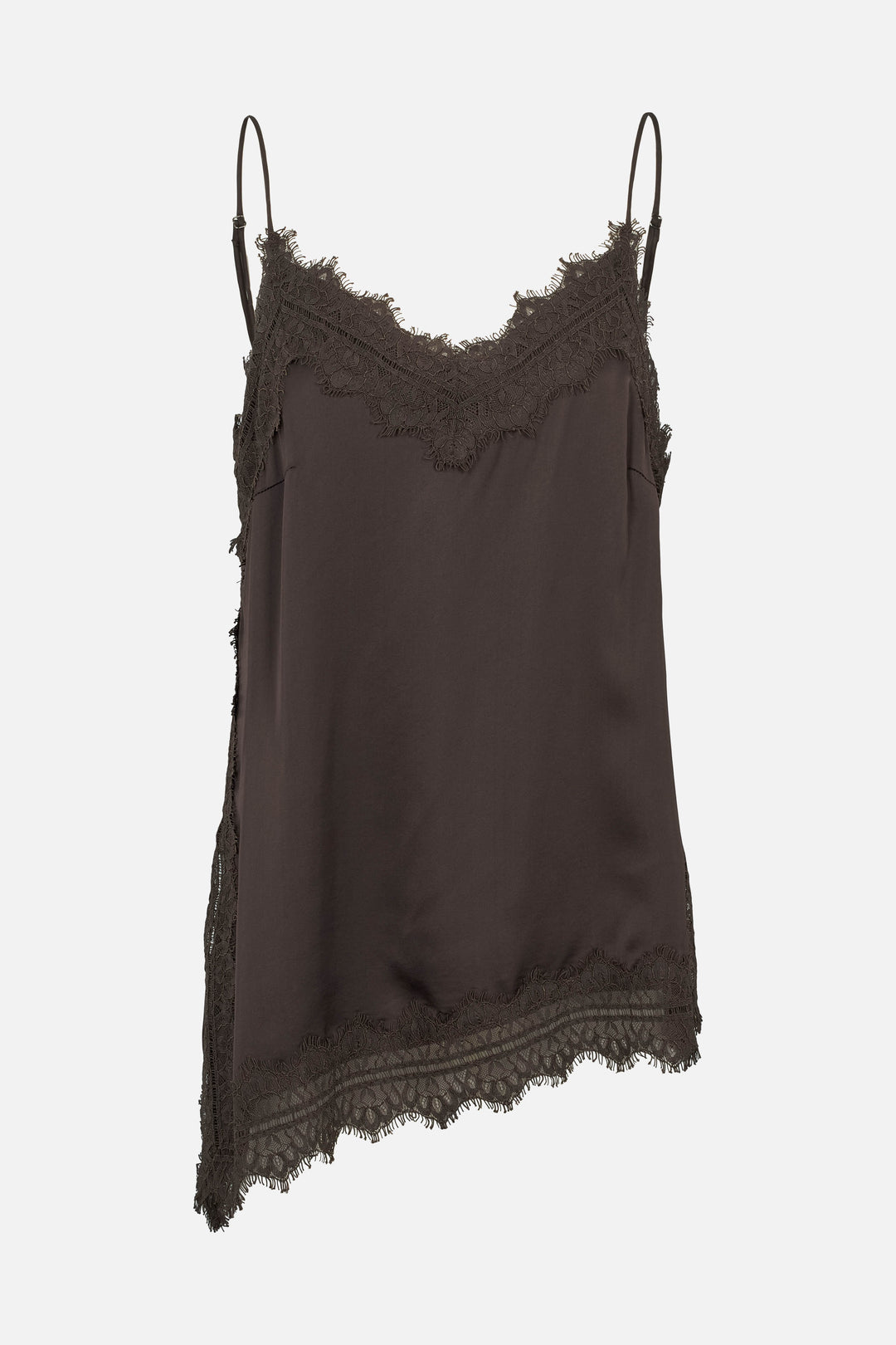 Bruuns Bazaar Women WeckiaBBCamila top Bluser Dark Brown
