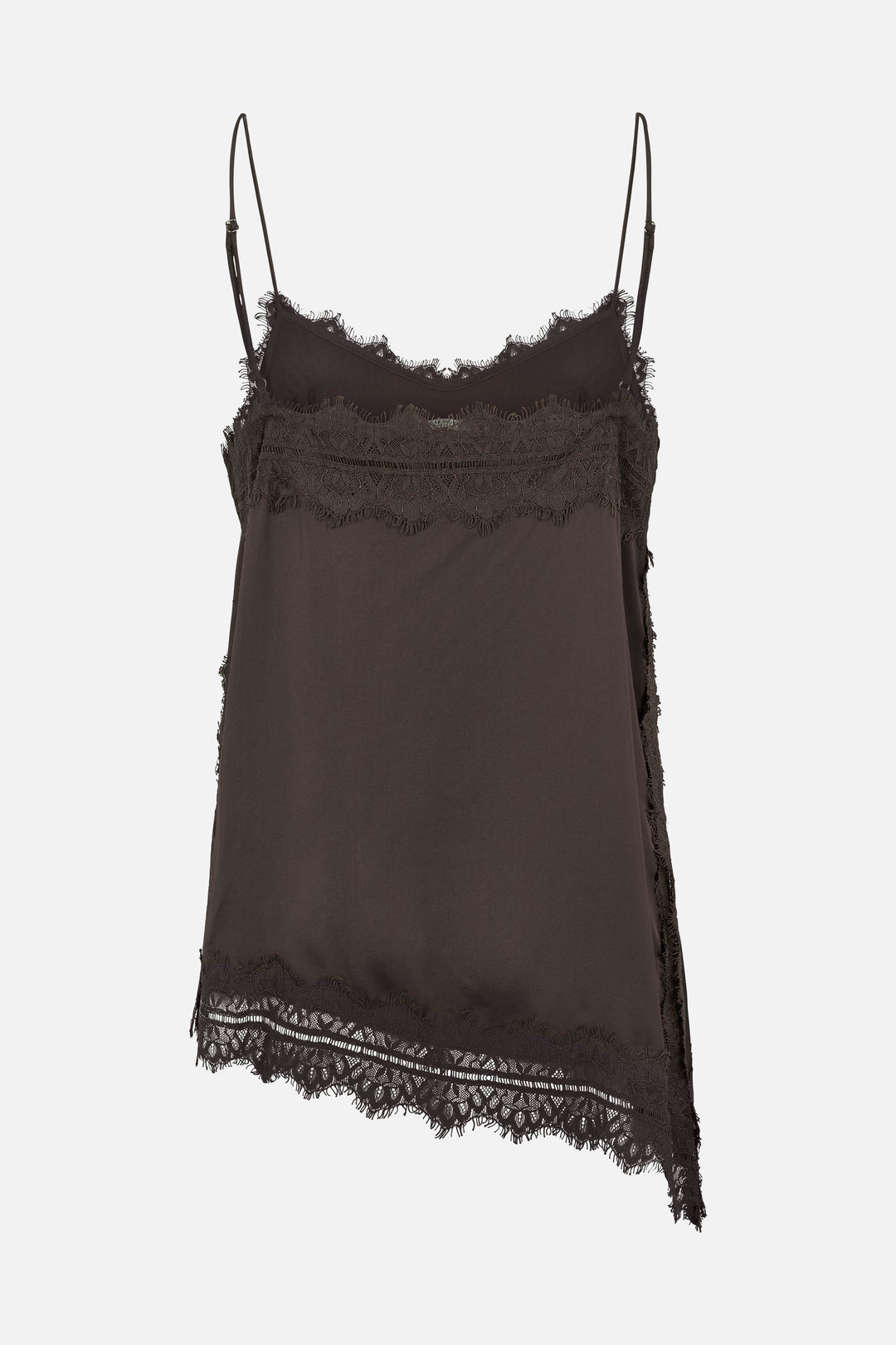 Bruuns Bazaar Women WeckiaBBCamila top Bluser Dark Brown