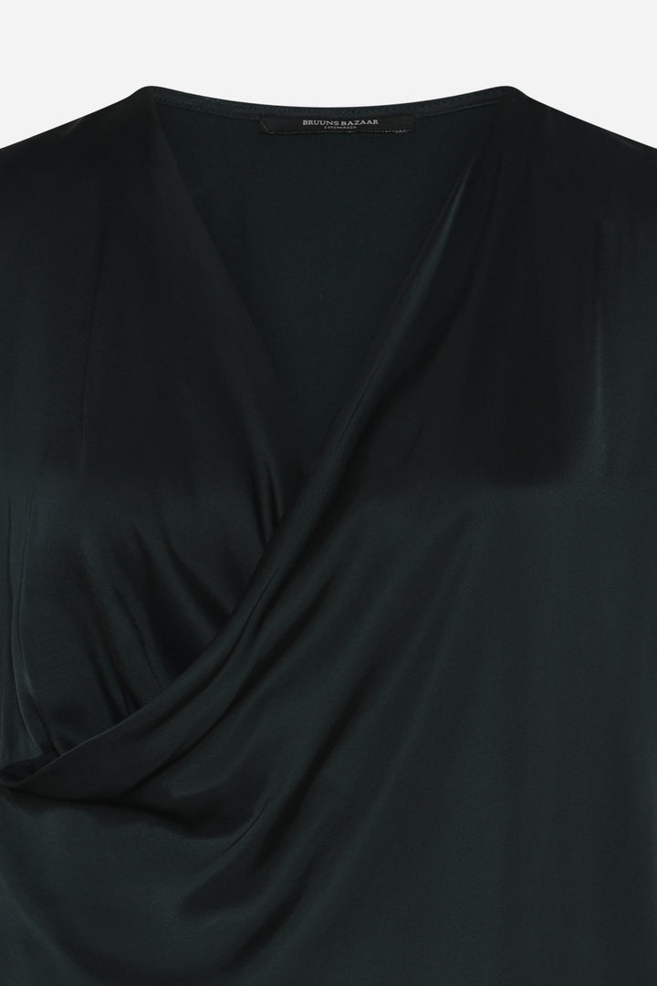 Bruuns Bazaar Women WeckiaBBNeemas bluse Bluser Dark green