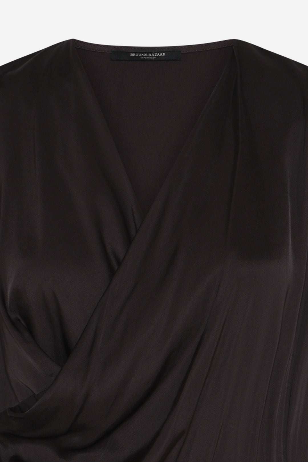 Bruuns Bazaar Women WeckiaBBNeemasa kjole Kjoler Dark Brown