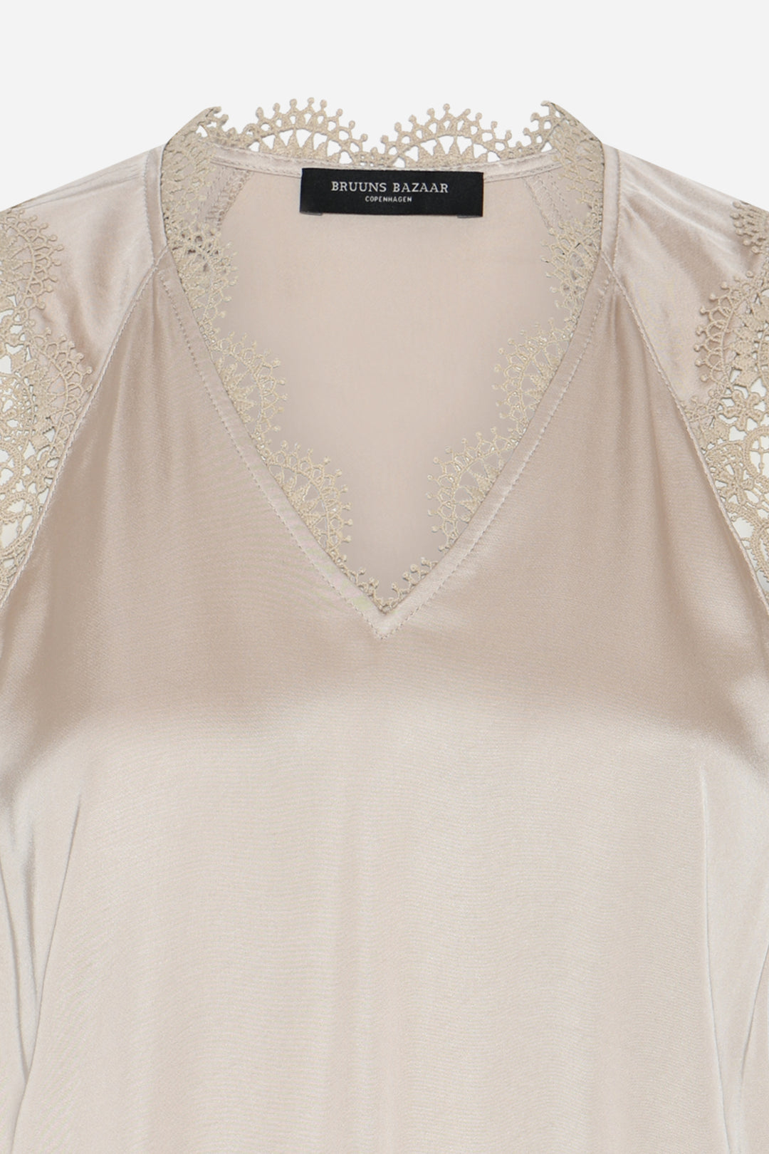 Bruuns Bazaar Women WeckiaBBSynje bluse Bluser Beige