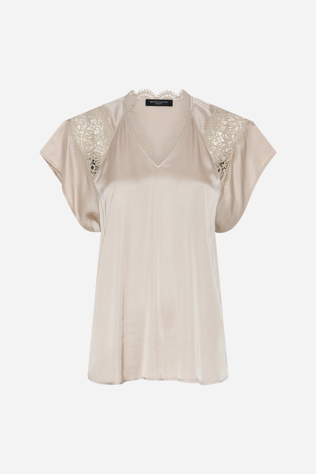 Bruuns Bazaar Women WeckiaBBSynje bluse Bluser Beige