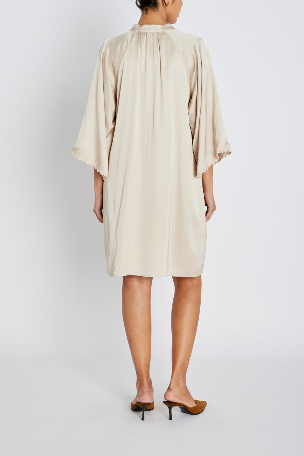 Bruuns Bazaar Women WeckiaBBWendisa kjole Kjoler Beige