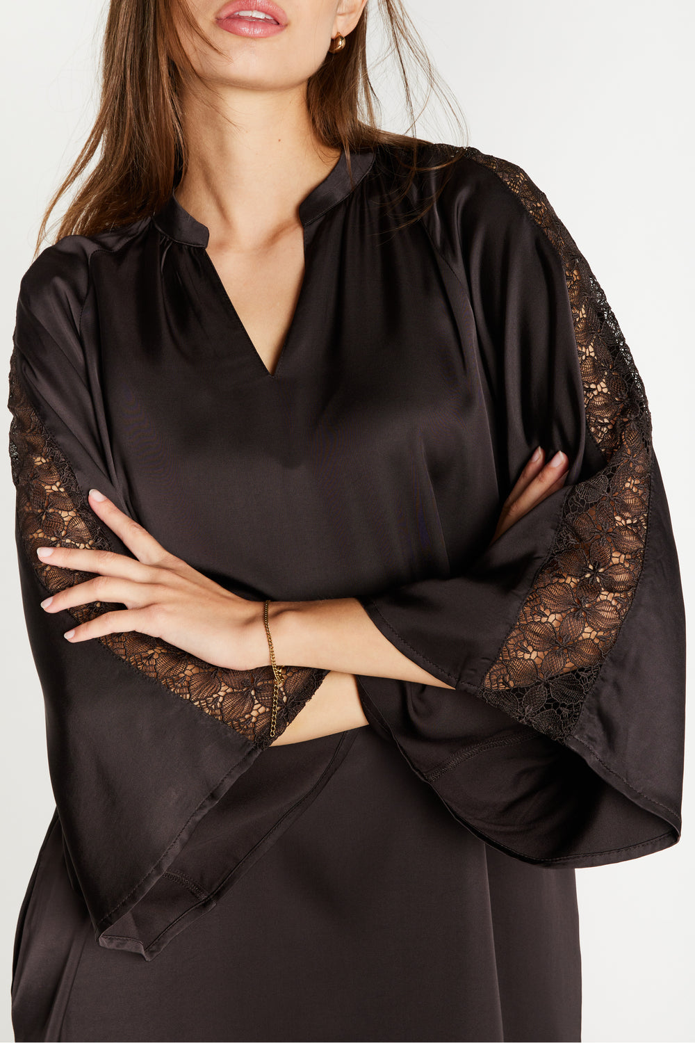 Bruuns Bazaar Women WeckiaBBWichi kjole Kjoler Dark Brown