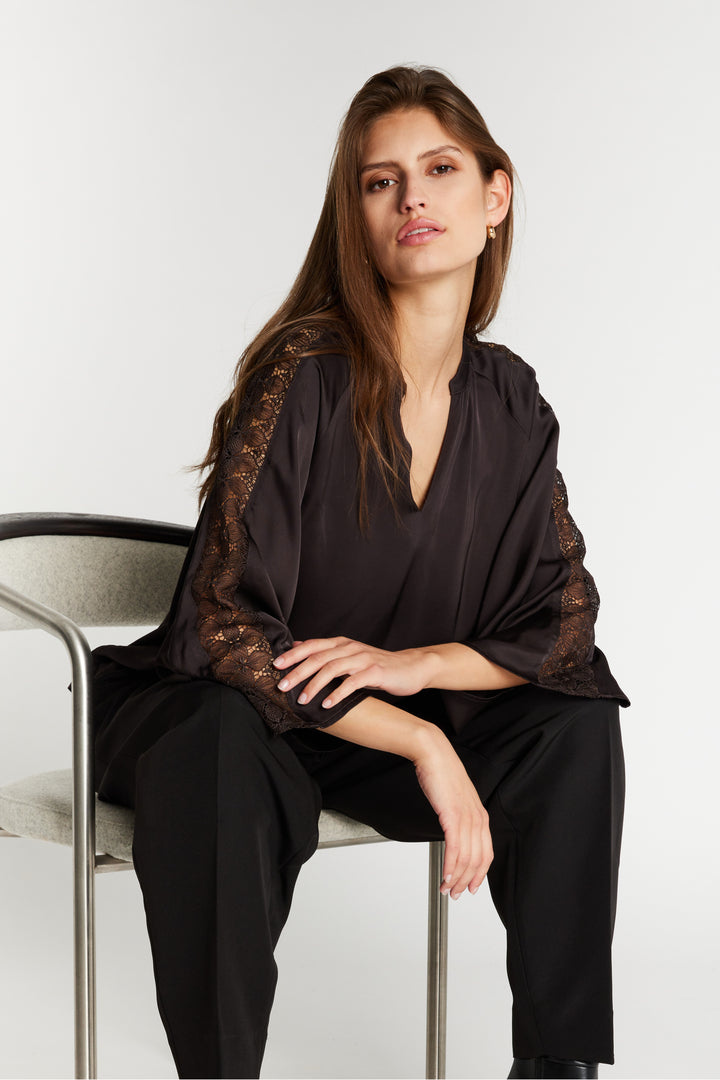 Bruuns Bazaar Women WeckiaBBWicki bluse Bluser Dark Brown