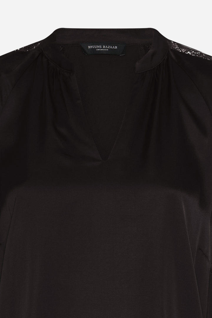 Bruuns Bazaar Women WeckiaBBWicki bluse Bluser Dark Brown