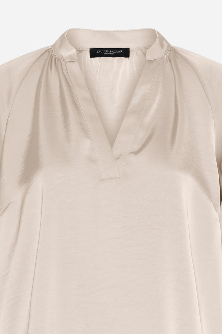 Bruuns Bazaar Women WeckiaBBWinny bluse Bluser Beige