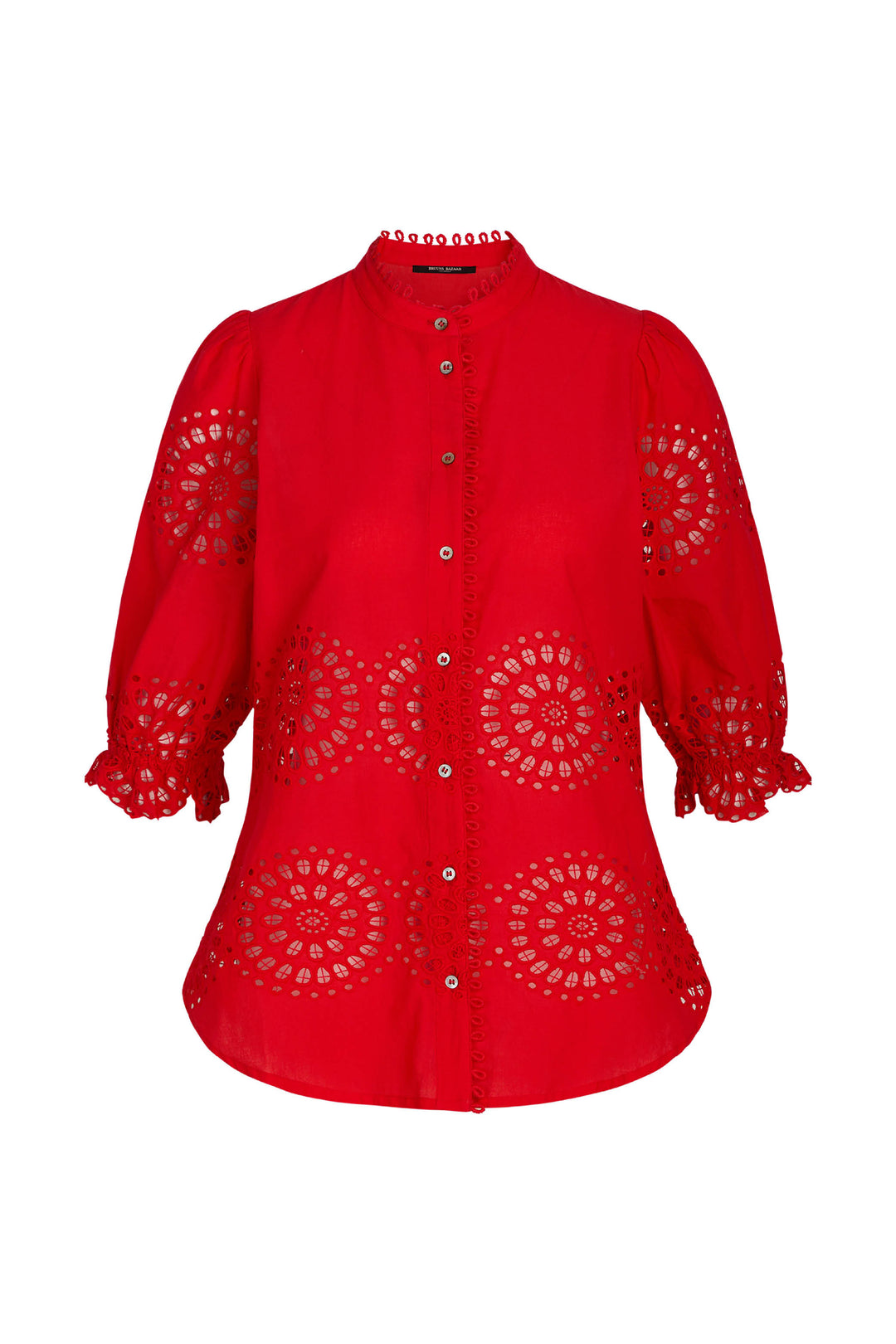 Bruuns Bazaar Women WeigelaBBKarelia skjorte Skjorter Flame