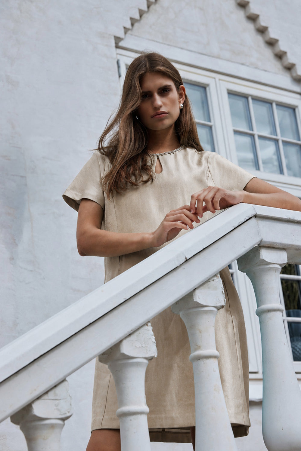 Bruuns Bazaar Women WettiniaBBVinna dress Kjoler Golden sand