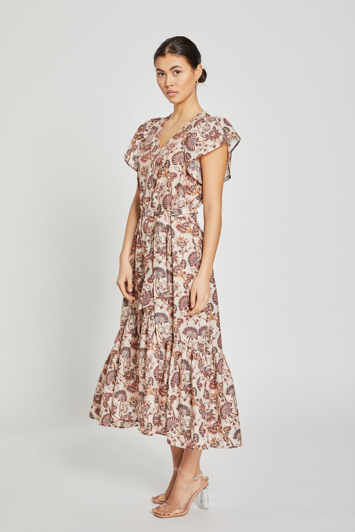 Bruuns Bazaar Women ZeodaryBBMaysie kjole Kjoler Vintage Flower print