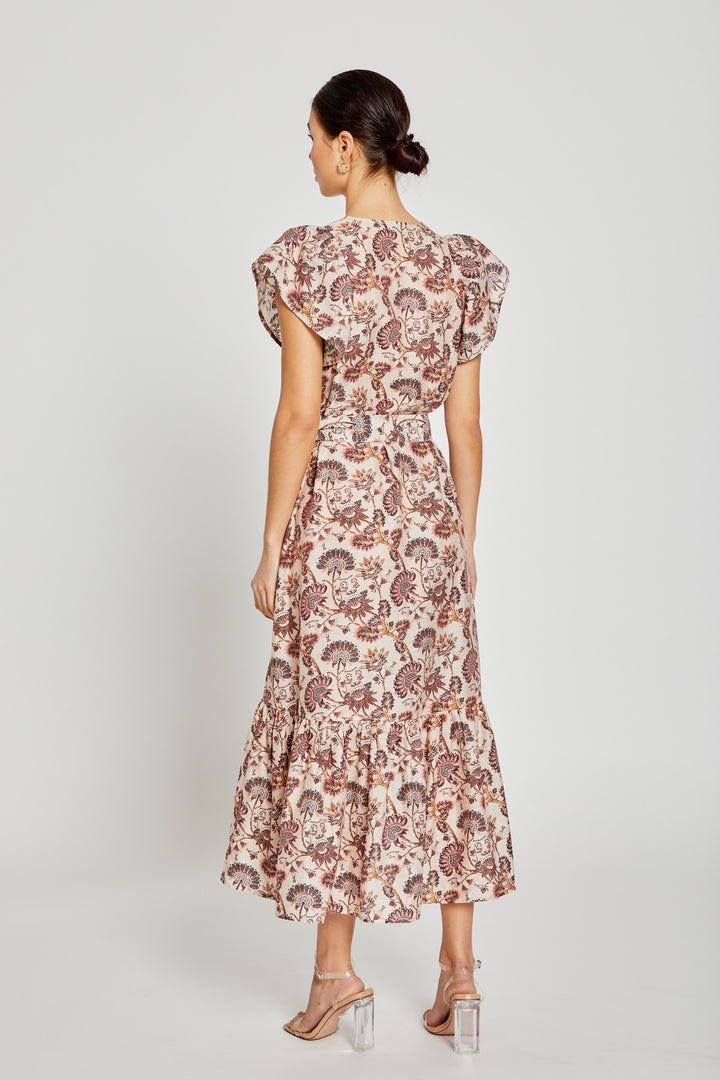 Bruuns Bazaar Women ZeodaryBBMaysie kjole Kjoler Vintage Flower print
