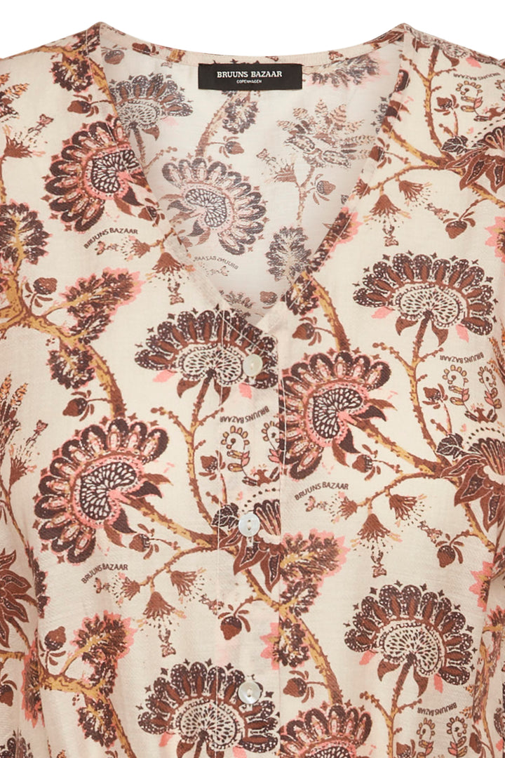Bruuns Bazaar Women ZeodaryBBMaysie kjole Kjoler Vintage Flower print
